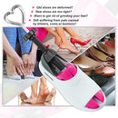 cyrico Shoe Stretcher Women 4-way Shoe Expander Widener Shoe Tree Shape for Wide Feet | rose — 4