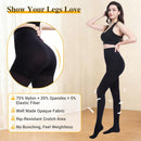 15-20 mmHg Medical Graduated Compression Pantyhose for Women Men | Black | X-Large — 4