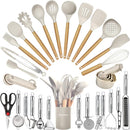 Kitchen Utensils Set- 35 PCs Cooking Utensils with Grater,Tongs, Spoon Spatula &Turner Made of Heat Resistant Food… — 1