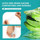Promifun Bunion Cushion Protector, 10 Packs of Bunion Corrector Pads with Separator for Big Toe, Gel Shield for Foot Pain Relief, Calluses, Corns - White — 3