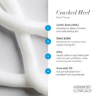 Advanced Clinicals Cracked Heel Foot Cream Skin Care Moisturizer Lotion For Feet W/Shea Butter | Helps Heal Cracked Skin, Rough Spots, Calluses, & Dry Skin | Foot Lotion | Hand Lotion| Large 8 Fl Oz - Cracked Heel Foot Lotion — 4
