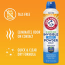 Arm & Hammer Invisible Foot Powder Spray, Odor & Sweat Control, 7oz, 3 Pack — 8