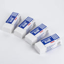 Pentel Hi-Polymer Block Eraser, Small | White | Pack of 8 | ZEH05BP4 | 4 Count (Pack of 2) — 2