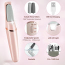 Electric Callus Removers for Feet, Haootadiy Electric Foot Callus Remover Pedicure Kits Rechargeable with12 in 1, Removes Dry Skin for Smoother Feet, Foot Care for Dead Skin Ideal Gift, Assorted - Pink — 2