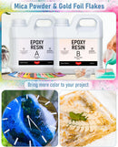 Smallbudi 80 Oz Crystal Clear Epoxy Resin Kit, Casting Resin for Beginners — 4