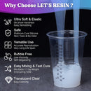 Let's Resin Silicone Mold Making Kit 0A, Extra Soft Molding Silicone — 3