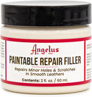Angelus Leather Filler for Filling or Repairing Holes, Tears, Cracks, Scratches, for Leather Car Seats, Furniture, Shoes - Flexible | Made in USA - 2 fl oz — 1