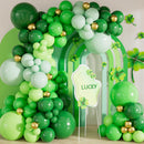 Green and Gold Balloon Arch Kit, 131 Pcs, Birthday Party Decor — 1