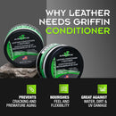 Griffin Leather Conditioner Restorer & Polish, 4 oz — 2