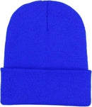 NPJY Unisex Beanie for Men and Women Knit Hat Winter Beanies - Royalblue — 1