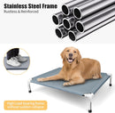 Elevated Dog Bed, Raised Outdoor Dog Bed for Medium Dogs, Portable Pet Cots — 7
