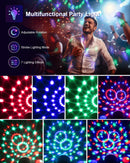 Luditek Sound Activated Party Lights with Remote DJ Lighting, Disco Ball Strobe Stage Light for Home Room Dance Parties Birthday Karaoke Stocking Stuffers New Years Eve Halloween Christmas Decorations — 6