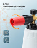 AstroAI Foam Cannon for Pressure Washer with 1/4" Quick Connect Plug, 1 L — 4