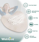 Leather Metatarsal Pads Women - Welnove 4 Pairs Ball of Foot Cushions for Women Men Comfort Anti Slip Forefoot Pads Inserts for High Heels, Sandals, Flats, Pumps and Mules All Day Pain Relief 2