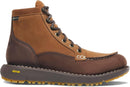 Danner Logger 917 Waterproof Moc Toe Work Boots for Women - Nubuck Leather with Breathable Gore-Tex, Vibram SPE Midsole and 917 Traction Outsole - Coffee Bean/Monk's Robe — 2