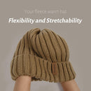 FURTALK Winter Hats for Women Fleece Lined Beanie Knit Chunky Womens Snow Cap - Coffee — 4