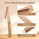 Tonrief Solid Wood Long Handle Shoe Horns | 3-Pack — 3
