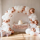 RUBFAC 87pcs White Balloons Different Sizes 18 12 10 5 Inches for Garland Arch, Premium Party Latex Balloons for Birthday Party Wedding Anniversary Baby Shower Party Decoration — 7