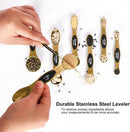 Magnetic Measuring Spoons Set Stainless Steel with Leveler, Stackable Metal Tablespoon Measure Spoon for Baking,… — 4
