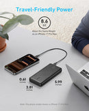 Anker Power Bank, 10,000mAh Portable Charger, PowerIQ USB-C Battery Pack photo 6