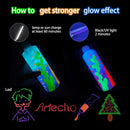Artecho Fluorescent Purple Acrylic Paint 120ml /4.05oz Tube | 4.05 Fl Oz (Pack of 1) — 4