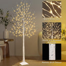 3Pack Lighted Birch Tree Prelit Trees for Indoor Outdoor Christmas Decor — 4