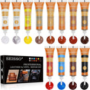 12 Colors Leather Repair Kit - for Furniture Car Seats Couches Sofa Shoes Boat, Leather Dye Restore Scratches Tears Holes, Purses Jacket — 1