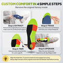 Daily Comfort Shoe Inserts, Balanced Support for Overpronation & Supination Gait, Memory Foam Heel Cups, Kids Friendly Arch Stability, Plantillas para Hombre, Men 8.5-12.5 / Women 10-13.5 — 6