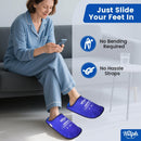 Hilph Foot Ice Pack Slippers, 1 Pair Ice Pack for Feet & Toes Pain Relief - Deep Blue — 3