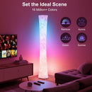 WORLD WIN Floor Lamp, 61'' Smart RGB LED Corner Lamp with Music Sync and 16 Million DIY Colors, 3 Color Temperature,… — 3