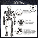 79" Skeleton Halloween Balloon, 2 Jumbo Skull Foil Balloon for Halloween Decorations Indoor, Halloween Home Decor, Halloween Decorations Outdoor | Halloween 2pack — 7