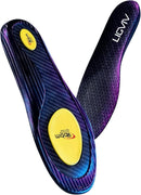 Pro-Grade Carbon Fiber Athletic Insoles, Black, Performance Sport Inserts, Breathable Design for Soccer, Basketball, Running (US Men 10.5-11, Women 12-12.5) — 1