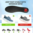 Carbon Fiber Insole 1 Pair, Rigid Thin Foot Plate Shoe Insert for Men Women, Support Turf Toe, Foot Fractures, Morton's Toe, Morton Extension, Hallux Rigidus and Limitus - Alternative to Post Op Shoe - Black-1 1 Pair (Left + Right) — 3