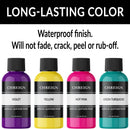 Acrylic Leather Paint, White Oyster - Paint for Shoes & Sneakers 1 oz. — 3