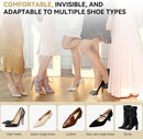 Pointed Toe Insoles for Women, Slim Fit Memory Foam Shoe Inserts with Arch Support, Breathable Perforated Cushion Pads for High Heels & Dress Shoes, Anti-Slip PU Top Layer for Pain Relief - Brown - M:8-9(27.6CM) — 6