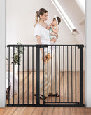 COMOMY 36" Extra Tall Baby Gate for Stairs, Fits 29.5" to 48.8" Openings