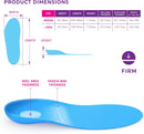 Heel That Pain® Full Length Heel Seats® Insoles for Plantar Fasciitis, Heel Pain and Heel Spurs, Patented Fascia-Bar Orthotic Inserts, Medium (Women's 6.5-10, Men's 5-8) — 4