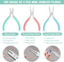 WORKPRO Jewelry Pliers Set, 3 Pack Jewelry Making Tool Kit — 4