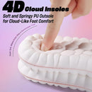 2 Pairs 4D Cloud Insoles for Men & Women,Steppers Insoles - Green — 3