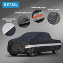 10 Layers Truck Cover Waterproof All Weather. Pickup Truck Cover Rain UV Protection. Length: 206-215 inches, Universal Fit Most Regular Cab Short Box Ford F100 Chevy C10 S10 Ram 150 250. — 3