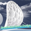 2 Pairs 4D Cloud Technology Insole - Super Soft Comfort Insoles, Soft Foot Protection Cloud Feeling Insole, U-Shape Memory Foam Insoles (Black, Men: US 8-11) — 2