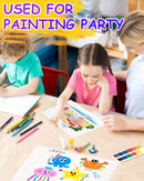 5x7 Inch Canvas Boards for Painting, 8 Pack Primed Acid-Free Blank Canvas Panels, Mini Canvas for Beginners & Artist, Small Canvases for Painting for Classroom and Painting Parties. | 5x7in — 6