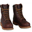 Chippewa Men's Serious Plus 8" Waterproof Comp Toe Met Guard - Briar Oiled (72311) - Front View