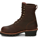 Chippewa Women's Paladin 8" Waterproof Insulated Steel Toe - Briar Brown (73060) - View 8