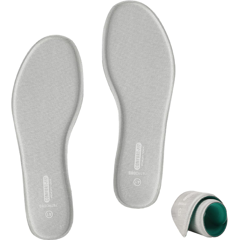 Memory Foam Insoles for Women Men Comfort Replacement Shoe Inserts for Sneaker,Work Boot,Running Hiking Shoes,
