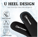 Thin Breathable Insoles for Women, Lightweight Replacement Cushion Shoe Inserts for Sneakers Work Shoes,