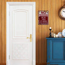 Halloween Decoration Halloween Signs Retro Fashion chic Funny Metal Tin Sign No Trespassing We're Tired of Hiding The Bodies.