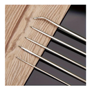 7pcs Leather Needles Curved Hand Needles Weaving Needles For Carpet Leather Canvas Repair Modelling And Crafts