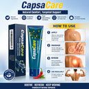 Capsacare Neuropathy Relief Cream with Capsaicin, Arnica, Menthol, Fast Absorbing, Non-Greasy Nerve Cream for Hands, Feet, Legs, Muscles, Waist & Joints, Gentle & All Natural, 100g（1pc — 5
