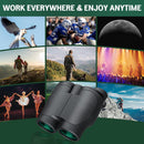 Aurosports 16x32 Binoculars for Adults and Kids - 16x High Power Binoculars for Detail Observation - Low Light Vision Easy Focus Compact Binocular for Bird Watching Hunting Travel Gifts for Men | 16x32-Compact — 7